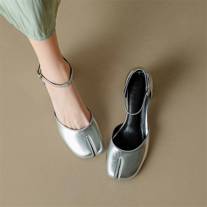 Купить Meotina/женские двухсекционные туфли-лодочки из натуральной кожи ...