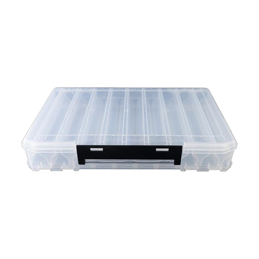 10/14/18 Grids Fishing Box Large Capacity Fishing Lure Organizer Box Portable Multi Grids Bait Fishhook Float Storage Box 1pc