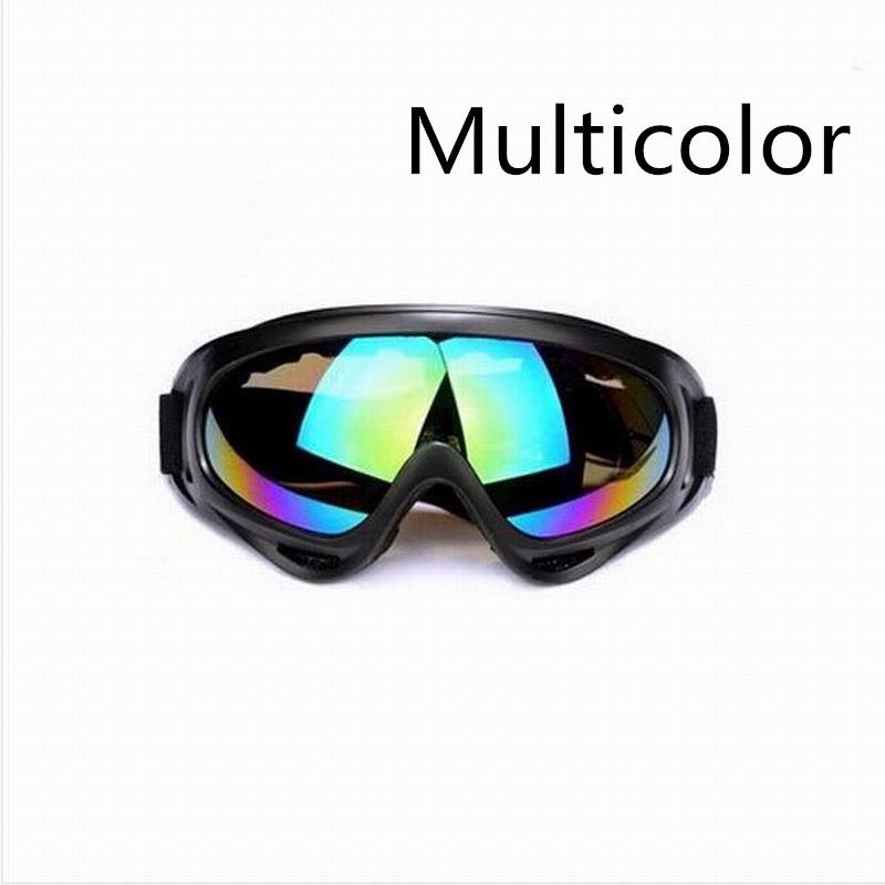 Зимнее лыжное зеркало для мужчин и женщин, ветровое стекло, сноуборд, ударные очки UV400 разноцветный