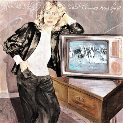 CD JONI MITCHELL - Wild Things Run Fast GEFD2019 Geffen Records 1991 US Rock Used