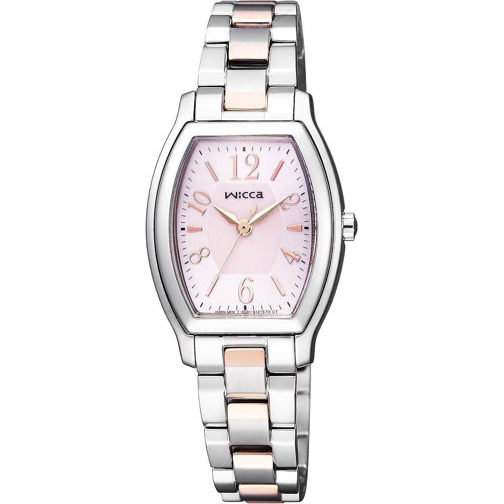 Citizen Wicca Solar Tech Standard Tonneau Women s Watch Simple Adjust KH8-730-93