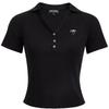 VERO MODA Women's Sleeveless V-Neck Top with Detachable Butterfly Brooch