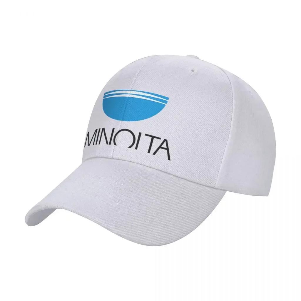 Retro Vintage Minolta Logo Baseballkappe Golfkappe Anglerkappe Kinder Junge Damen