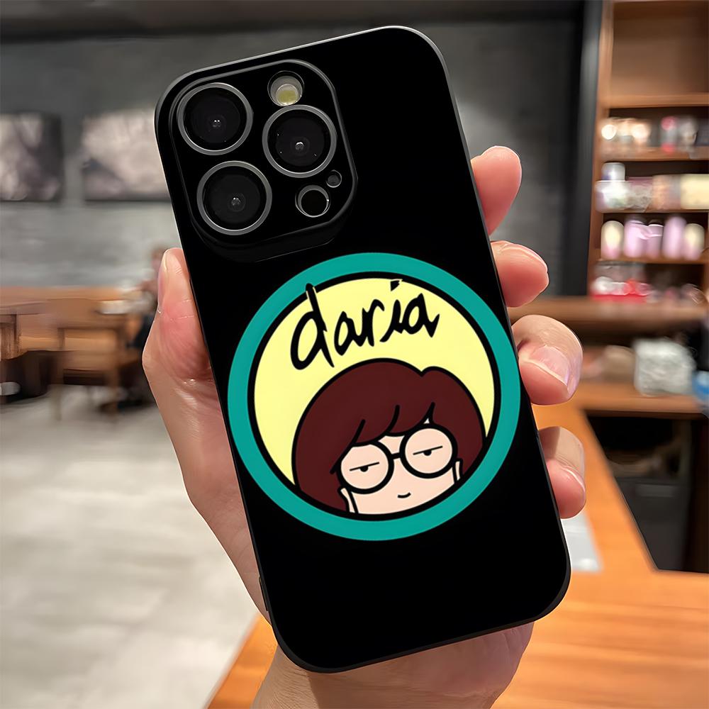 D-Daria Morgendorffer Phone Case For IPhone 17 Pro Max 15 Pro 16 14 Plus 12 13 Mini 11 Pro Shockproof Soft Cover