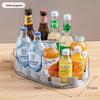 Rotating Refrigerator and Kitchen Countertop Organizer