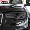 For Jeep Grand Cherokee WK2 2014-2020 Car Headlight Tint Black Protective Film Protection Transparent TPU Sticker 2 Pcs