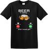 Funny T Shirts Men T Shirts Beer Is Calling Me Funny Party Tshirt Novelty Men's Tee