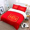Set Biancheria da Letto Emblema Bandiera Spagnola Copripiumino Federe Arredo Casa (1 * Copripiumino 2 * Federe, senza piumino)