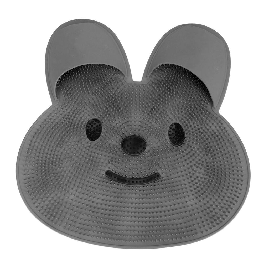 Fußschrubbermatte Silikon Rutschfest Lindert Müdigkeit Entfernt Tote Haut Fußreiniger Massagepad für