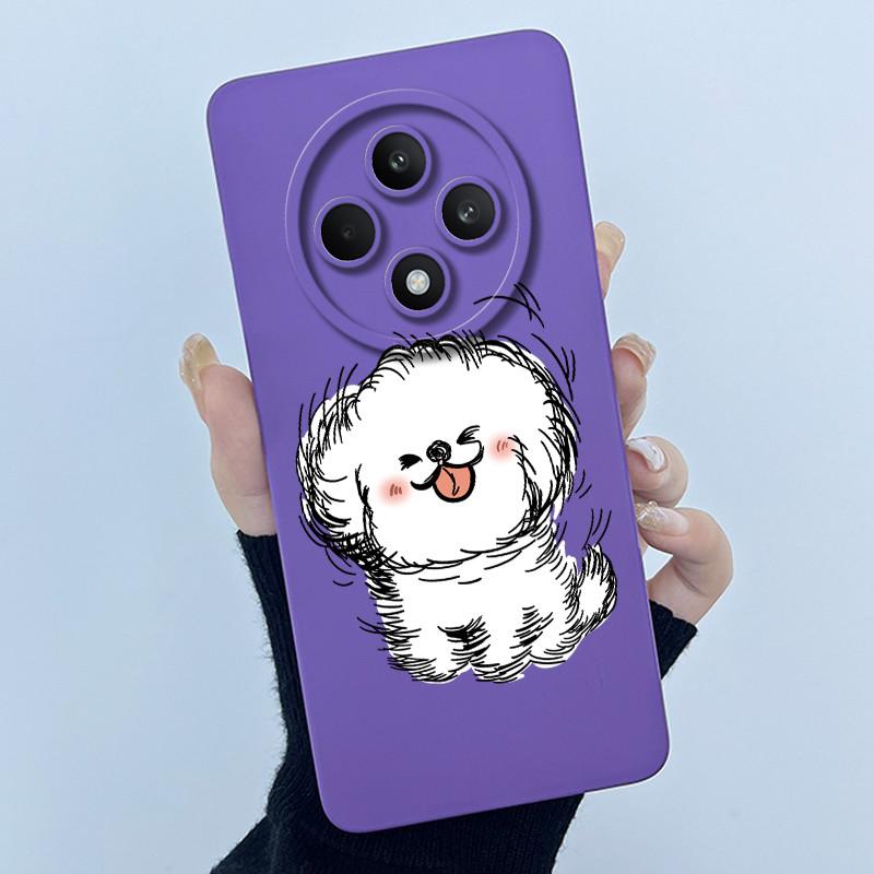 For OPPO Reno 12F Case Lovely Cartoon Painted Phone Case For OPPO F27 Pro Reno 12 FS 12F Reno12F 5G Soft Cover OPPOF27 TPU Funda