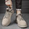 Winter velvet warm Martin boots new autumn outdoor hiking casual short boots thick-soled retro boots