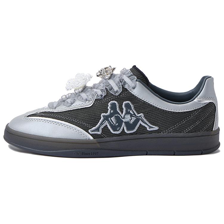 Kappa Comfortable Versatile Slip-Resistant Waterproof Low-Top Skate Shoes Unisex sneakers Black K0F25CC70W-8722