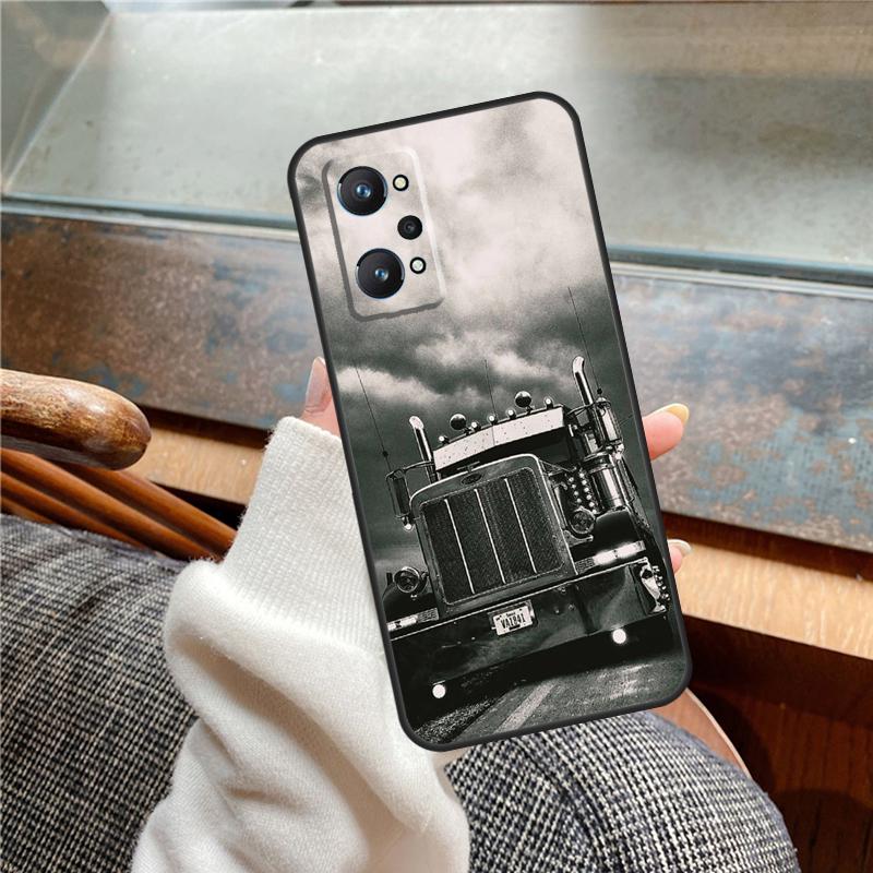 Cool Heavy Truck Car Case For Realme 12 Pro Plus 11 13 14 C63 C61 C55 C51 C53 C25 C65 C67 C71 C75 GT6 GT7 15 Pro