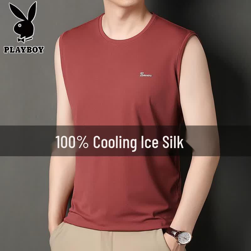 Playboy Men s Cool Touch Summer Tops XL