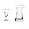 Set aus Glas, Baijia-Becher-Set, kreatives Weinset im chinesischen Stil, kleine Weinkanne und Becher-Set