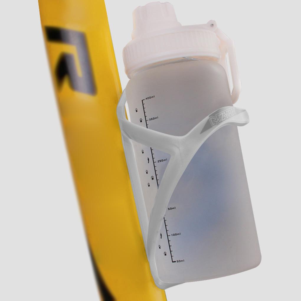 Bicycle Water Bottle Cage Plastic Cycling Bottle Holder Adjustable Bike Drink Cup Rack  Yellow