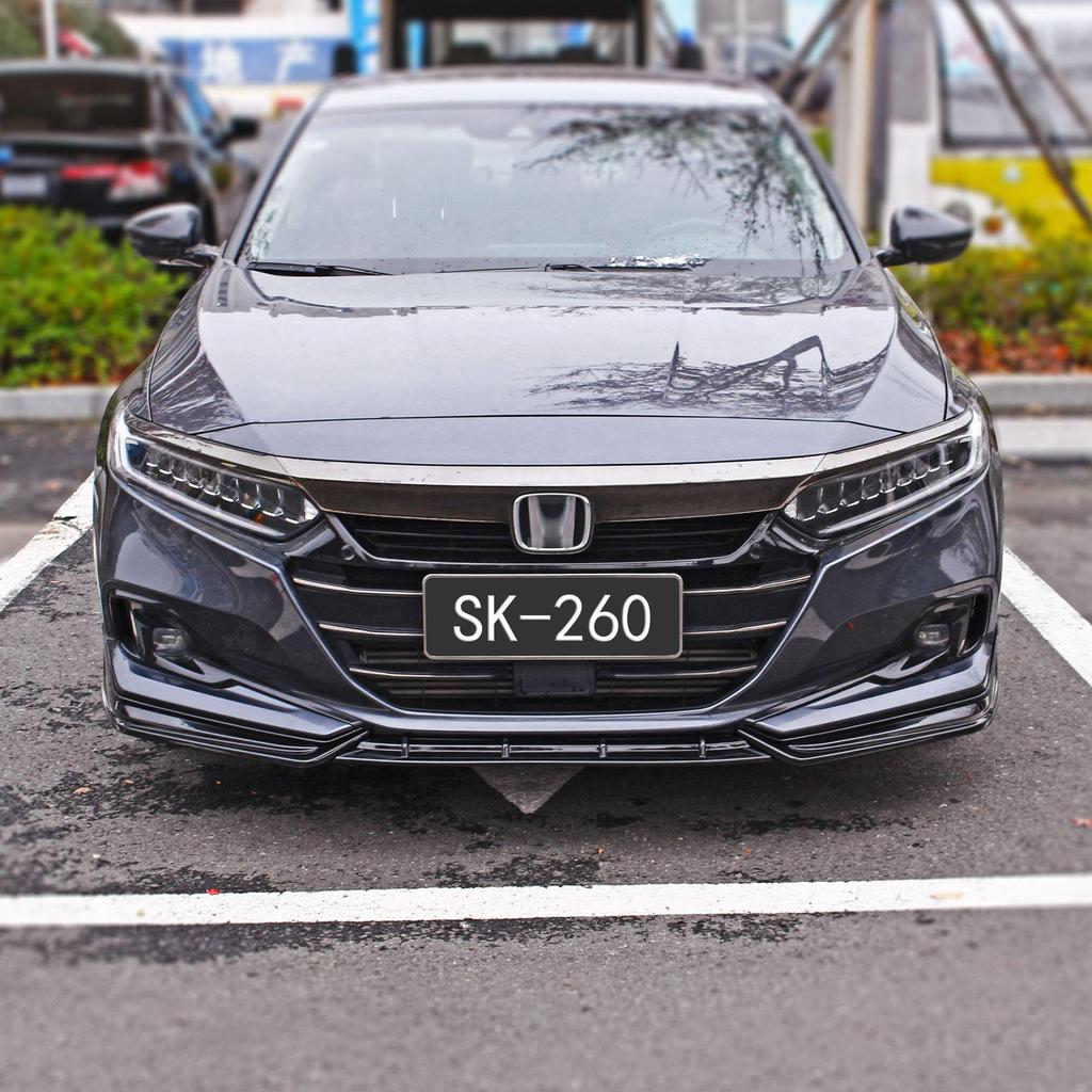 2022 Accord 10.5th Gen SK-260 Sport Kit: Front Lip, Rear Spoiler, Side Skirts, Bumper Corners