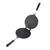 Household Kitchen Gas NOn Stick Egg Roll Waffle Cone Maker Pan Mold Press Plate Baking Tool