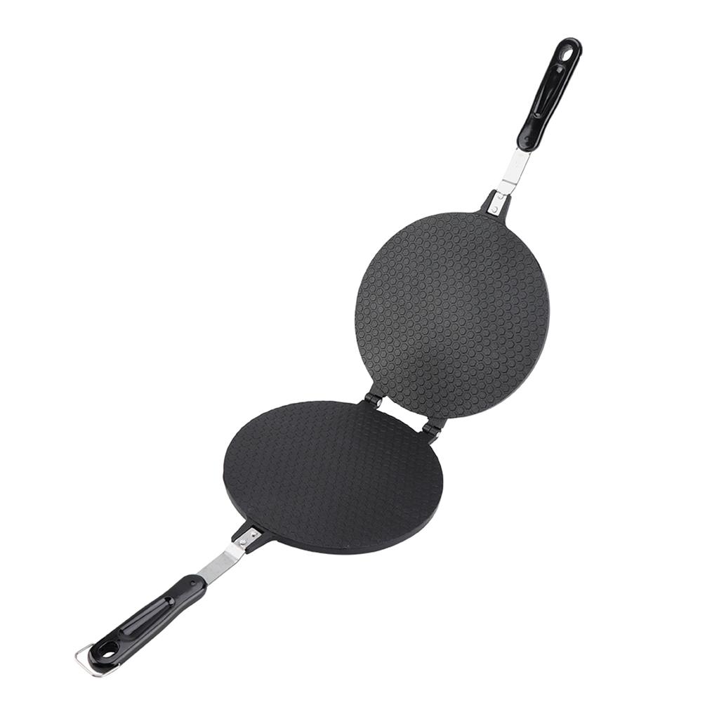 Household Kitchen Gas NOn Stick Egg Roll Waffle Cone Maker Pan Mold Press Plate Baking Tool