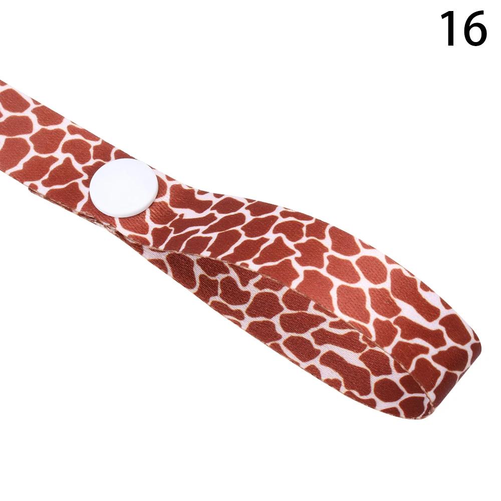 1pc Baby Stroller Accessories Teether Pacifier Bottle Anti-lost Chain Strap Holder Belt Colorful Pacifier Clip For Stroller