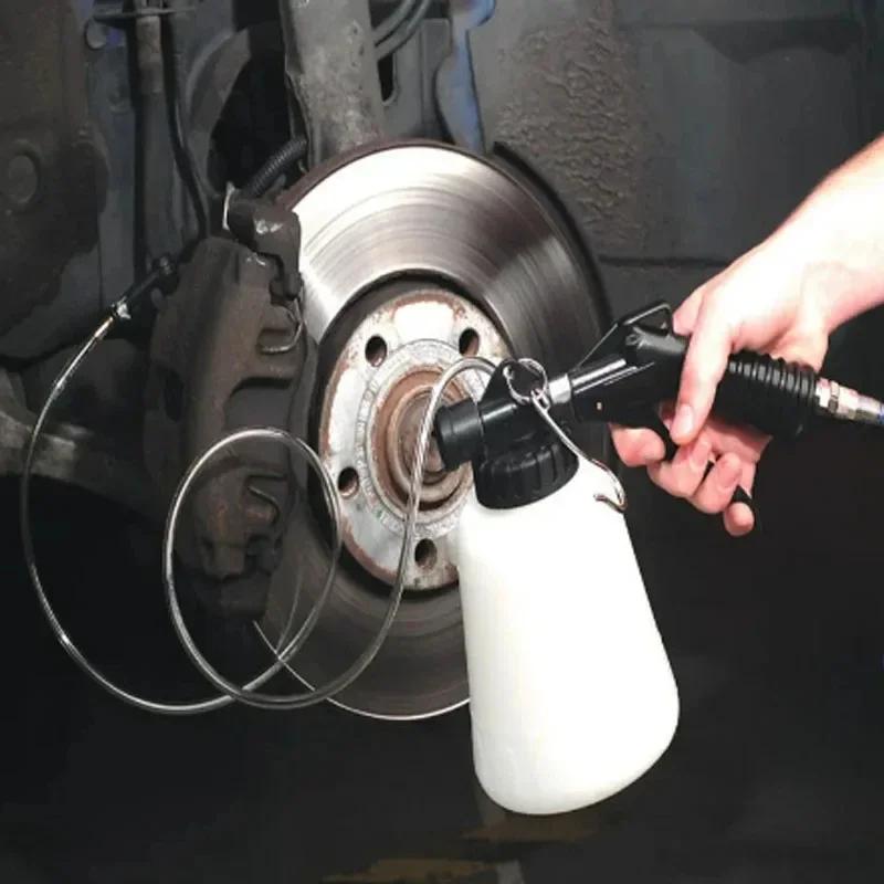 1L 0.75L Car Brake Bleeder Hydraulic Pumping Fluid Pump Kit Oil Change Purge Tank Tubes Repair Tool Truck Motorcycle Accessorie