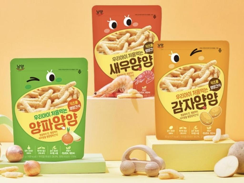 Namyang Mijn Kind's Eerste Yum Yum Snack Zacht Gepoft Vingerfood 40g 2 Pakken