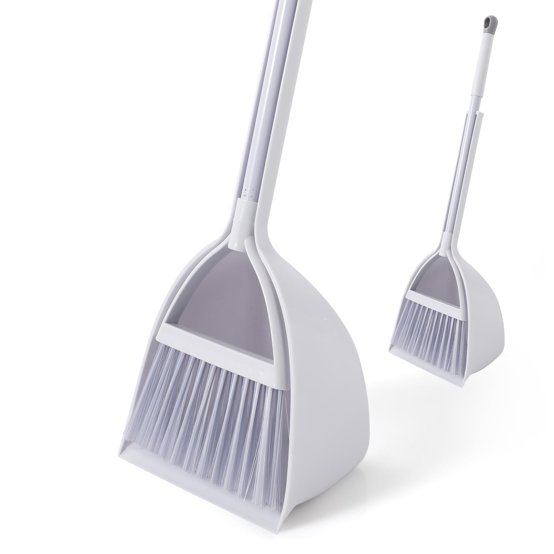 

CLEANHOME Входная метла и совок Метла для уборки внутри и снаружи Стоячая уборка Подходит для уборки балкона Метла, Набор, Использование, Набор, 52 см, серый