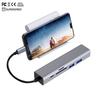 Fabrik USB-Hub 6 in 1 HDMI-Hub USB C auf 2x USB 3.0 PD Schnellladung SD/TF-Kartenleser RJ45(1000Mbps)  Hub-Dockingstation
