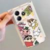 Shin Himawari Soft Phone Cover Case for Xiaomi Redmi Note 14 Pro Plus 12S 14C A4 11 Note 13 10S 12 11S 13C 9 10