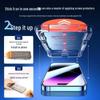 Samsung S21-S25 Tempered Glass Film: Full Glue, Easy Install, Dust-Free