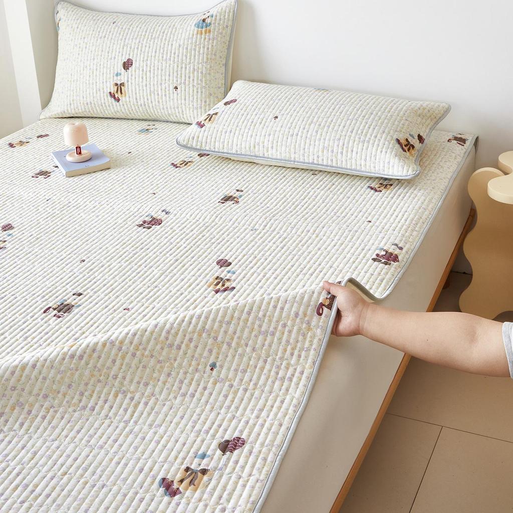 Machine Washable Non-Slip Cotton Tatami Mattress Pad