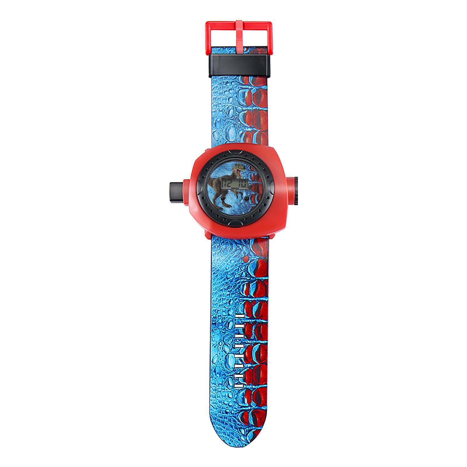 Children Projector Watch Pattern Dinosaur Projector With Plastic Strap Kids Story Educational Toy