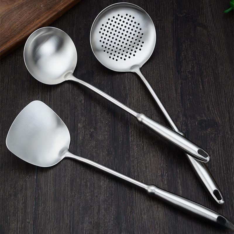 Zhishi 304 Stainless Steel Gourd Handle Spatula