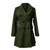 Women's Fashion Oversized Wool Coat Solid Color Casual Cardigan Jacket