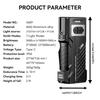 X609 Flashlight 12000Lm The Most Powerful LED Flashlight Rechargeable Flashlight Tactical Light Long Gun Light Camping