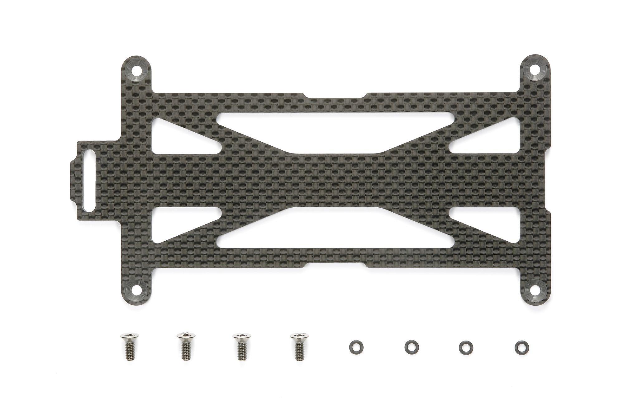 

Tamiya Hop Up Options OP.1314 TA06 Carbon Battery Hatch 54314