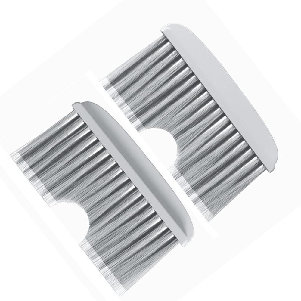 A Pair Grey Self Cleaning Hair Catcher Hanging Cat Litter Box Floating Fur Brush Door Cat Door