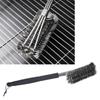 Barbecue Oven Grill Stainless Steel Cleaning Brush Accessory for Outdoor Picnic Camping BBQ