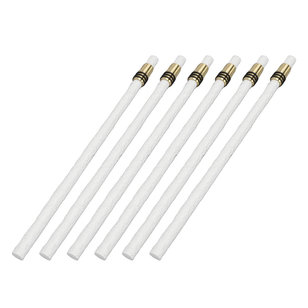   Homemade Wine Bottle Torch Kit   Lasting Fiberglass Torch Wicks with Brass Holders Washers for Outdoor Decor