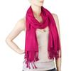 Single-color Sheepskin Faux Cashmere Scarves For Women In Winter, Warm Shawls, Korean Style Versatile Tassel Scarves And Shawls.