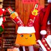 2026 Year of the Horse Tanghulu Plush Fortune Bucket – Chinese New Year Desktop Decor