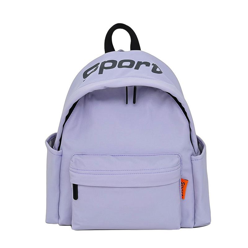 SchoolbagINS Couple Casual Backpack Large Capacity Middle School Student School Bag Class Bag Literary Style Commuter Backpack