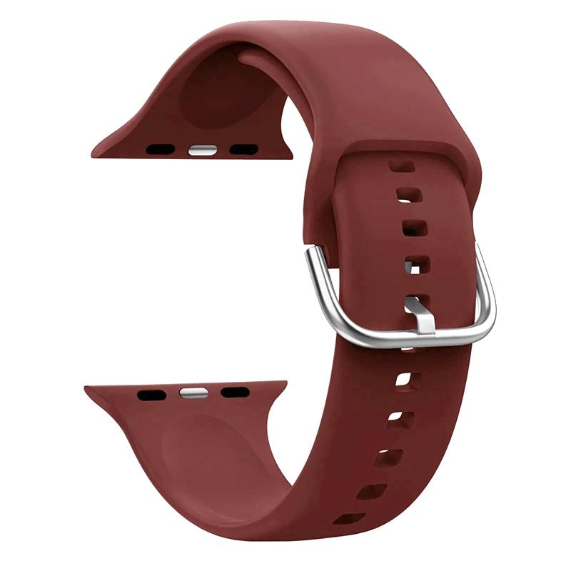 Strap For Apple Watch Band 44mm 45mm 49mm 42mm 41mm 40mm Accessories Silicone Bracelet Correa iWatch Series 8 9 Ultra SE 6 7 5 4