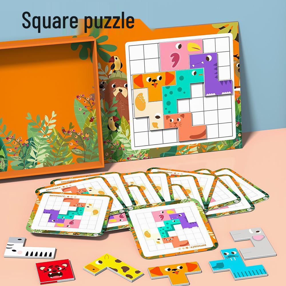 

Magnetic Animal Tetris Puzzle for Kids – Logic and Early Education Toy