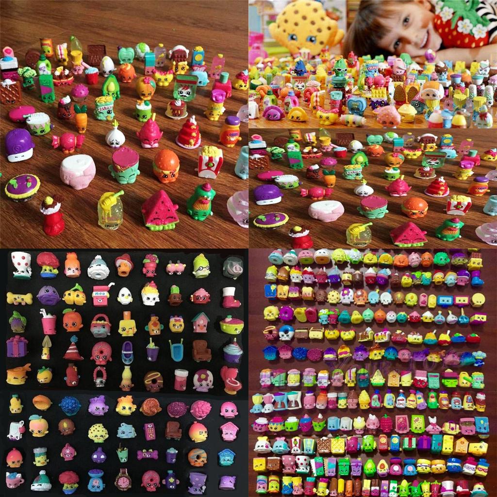 New Arrival 2pcs Of Shopkins Season 2-5 Mini Action Figure Toys Great Gift For Kids