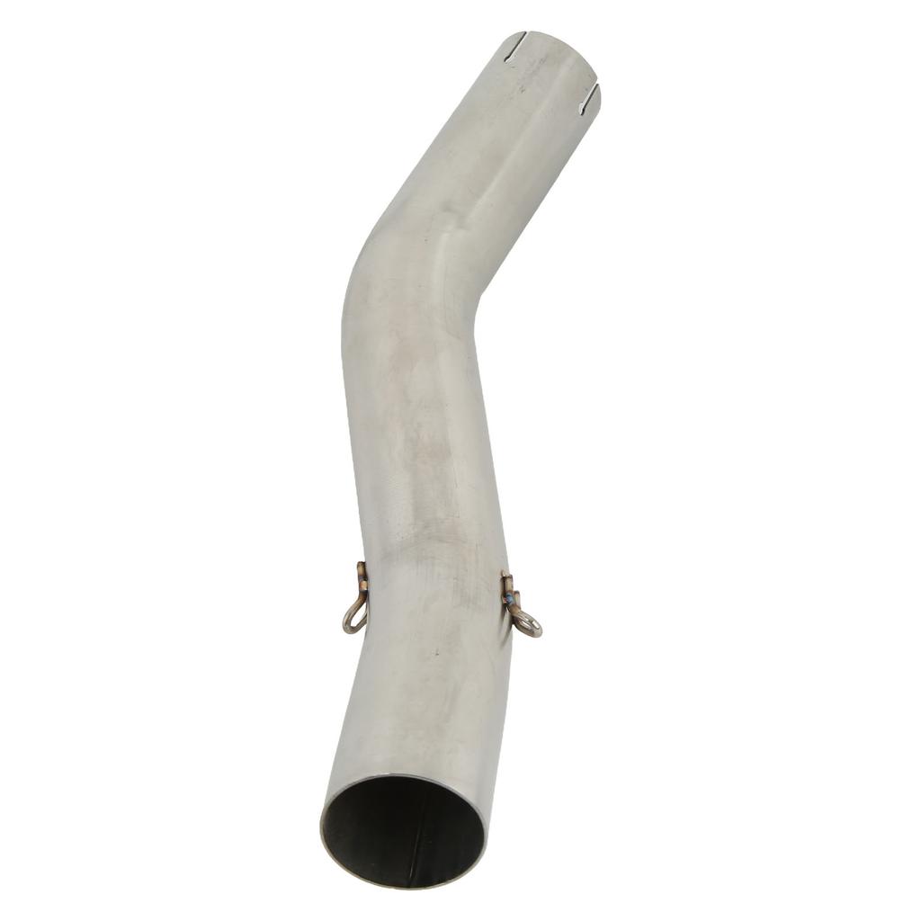 Motorcycle Exhaust Pipe Mid Middle Link Tube Connector Replacement for Ninja ZX10R 2004‑2005