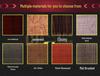 Red Wine Piano Paint Wood Gift Box for Single or Double Bottles - Empty Packaging