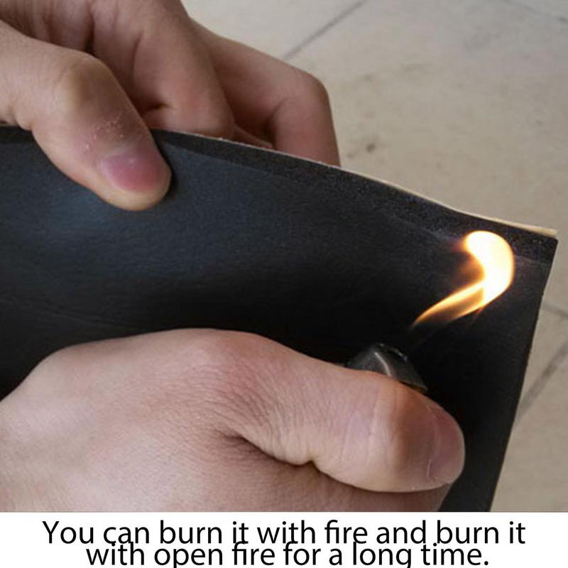 Self-adhesive 100x50cm Thermal Insulation For Car, Car Acoustic Insulation Rubber Pad, 5MM 10MM 15MM 20MM Thickness Optional