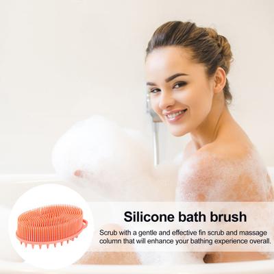 Bath Brush 2 In 1 Design Massage Cleansing Brush for Body And Head