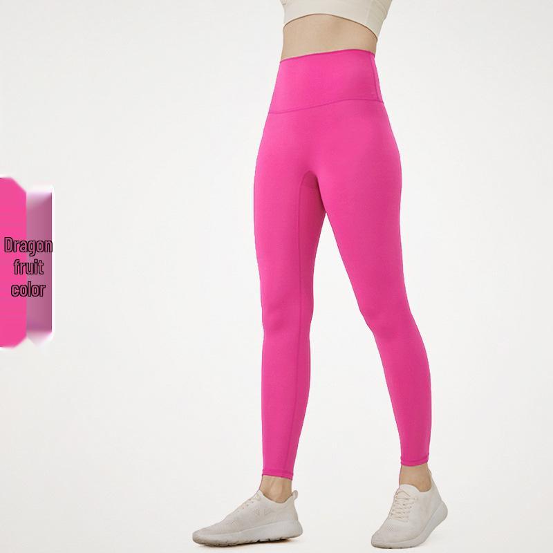 

Брюки для йоги с высокой талией, с эффектом пуш-ап, телесного цвета для женщин S